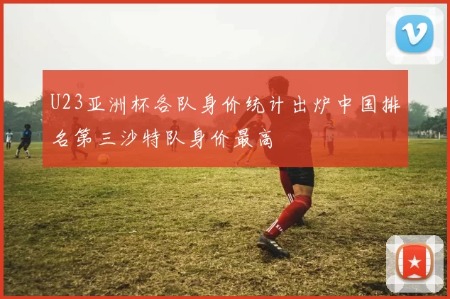 U23亚洲杯各队身价统计出炉中国排名第三沙特队身价最高