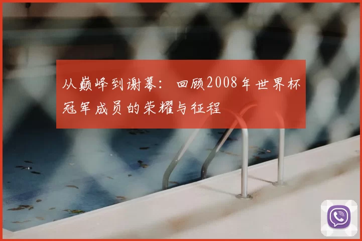 从巅峰到谢幕:回顾2008年世界杯冠军成员的荣耀与征程